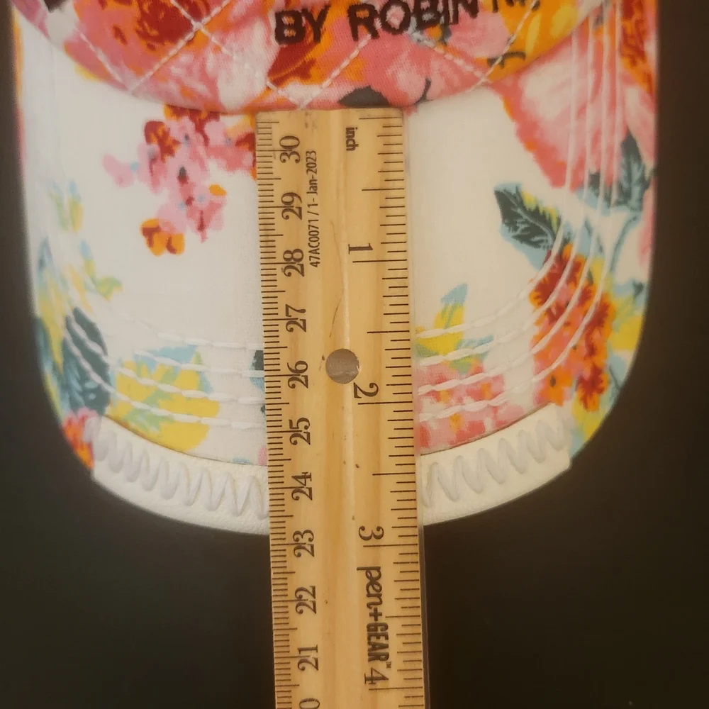 Robin Ruth Ireland Pastel Floral Baseball Hat One Size - Picture 3 of 6